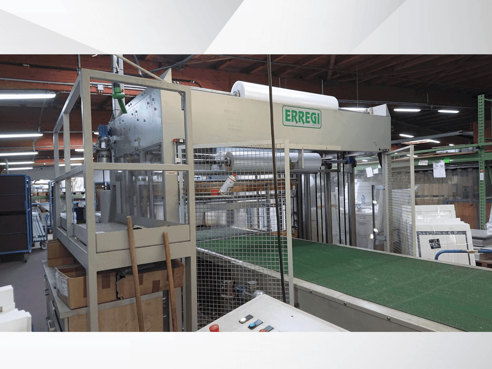 Frontansicht der ERREGI LINE ERREGI  Maschine