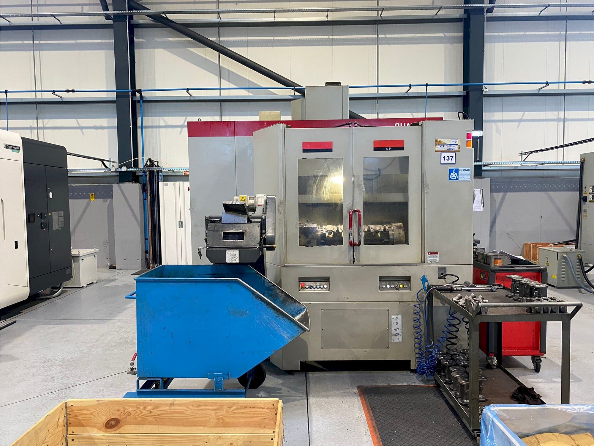 Frontansicht der Quaser MK603SP/12B  Maschine