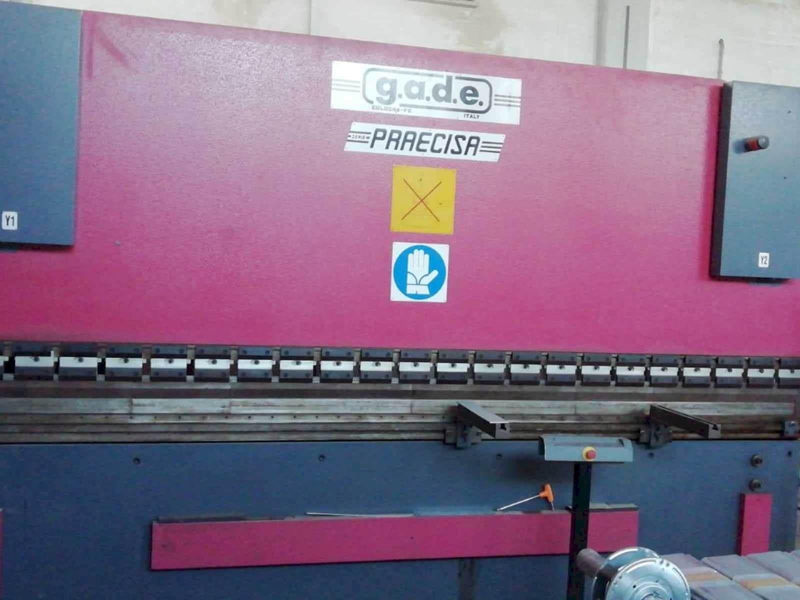 Frontansicht der Gade PS-C 4120  Maschine