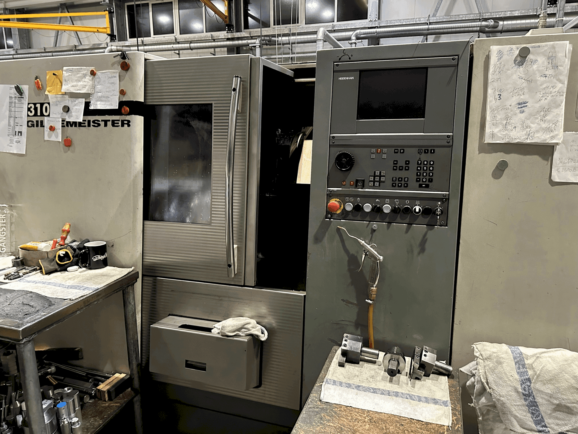 Frontansicht der Gildemeister CTX 310  Maschine