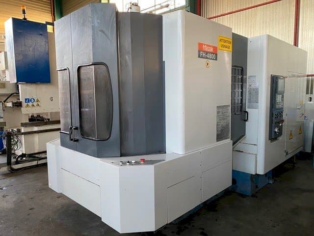 Frontansicht der Mazak FH4800  Maschine