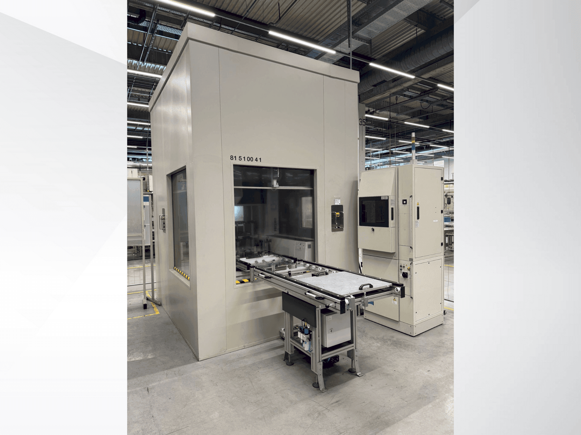 Frontansicht der HOFMANN CVK11-BH4  Maschine