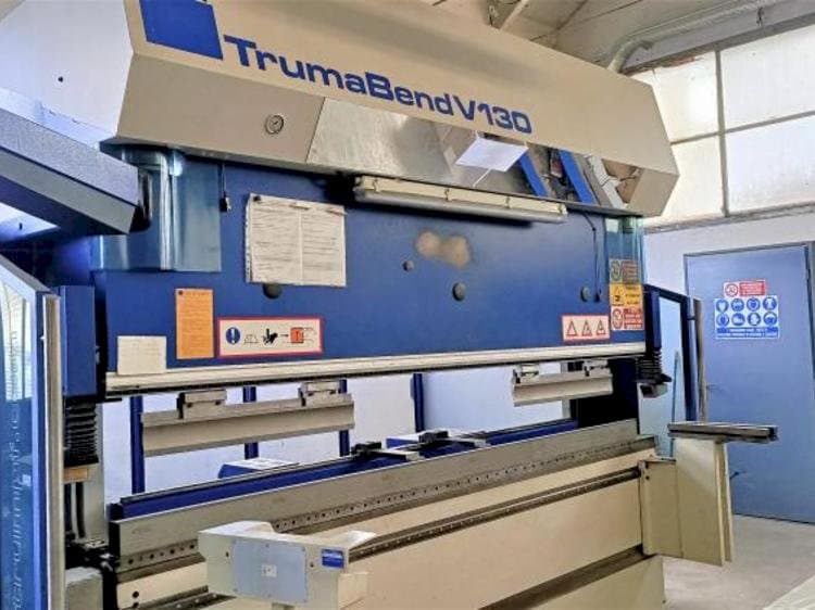 Frontansicht der Trumpf Trumabend V130  Maschine