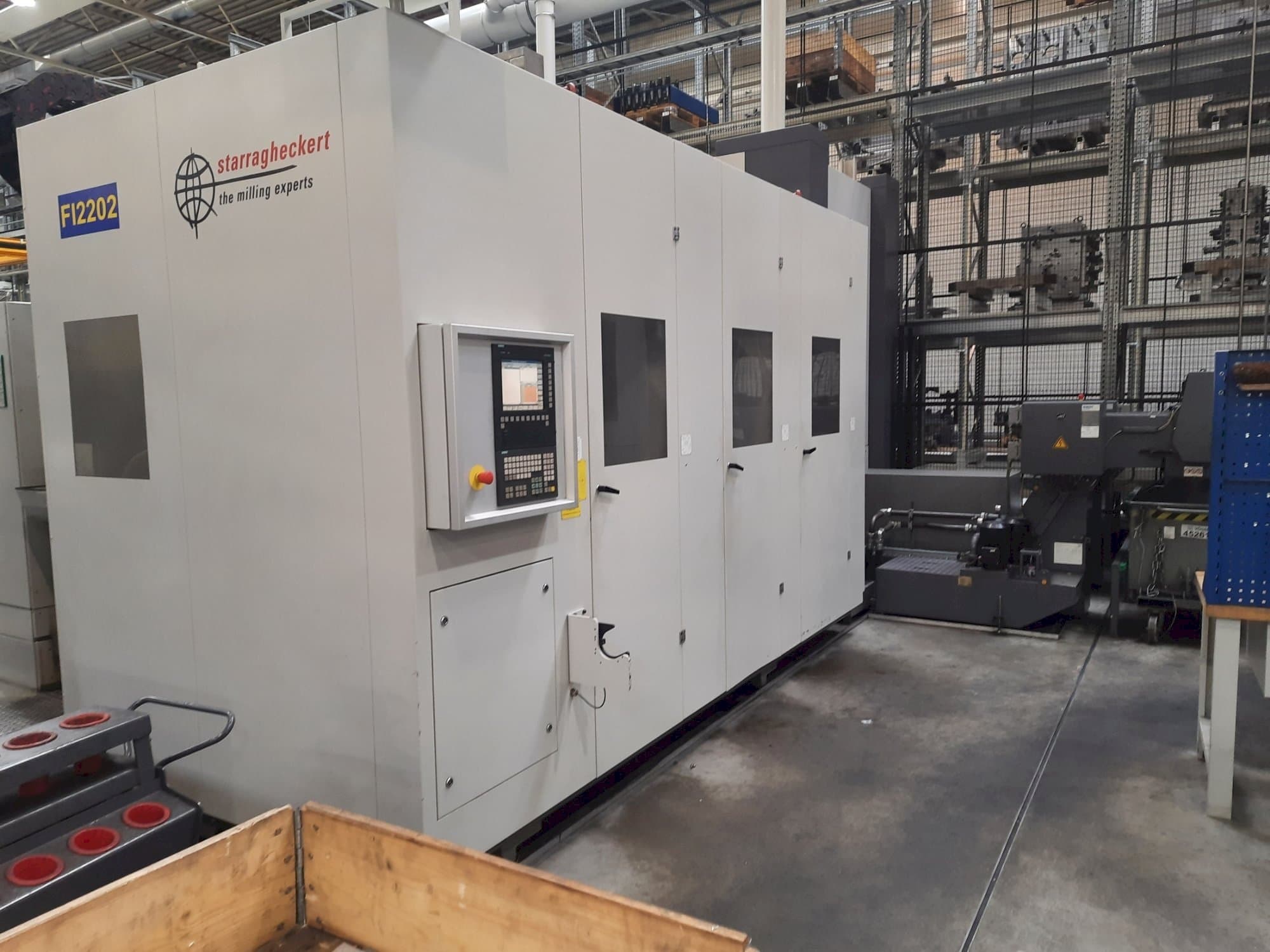 Frontansicht der Heckert HEC 1000  Maschine