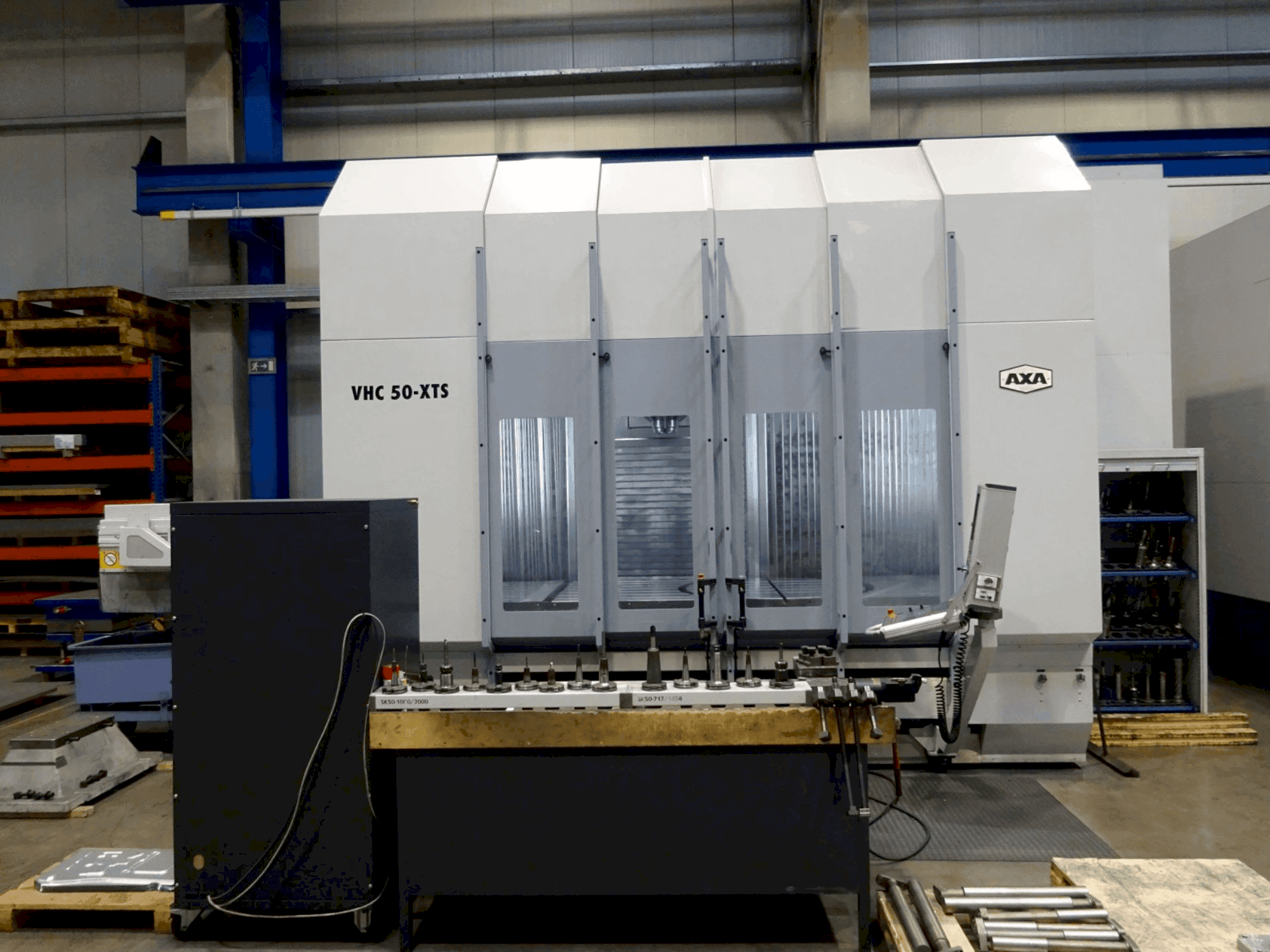 Frontansicht der AXA VHC 50-XTS  Maschine