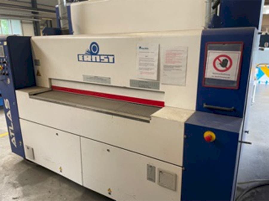Frontansicht der ERNST ATLAS ES  Maschine
