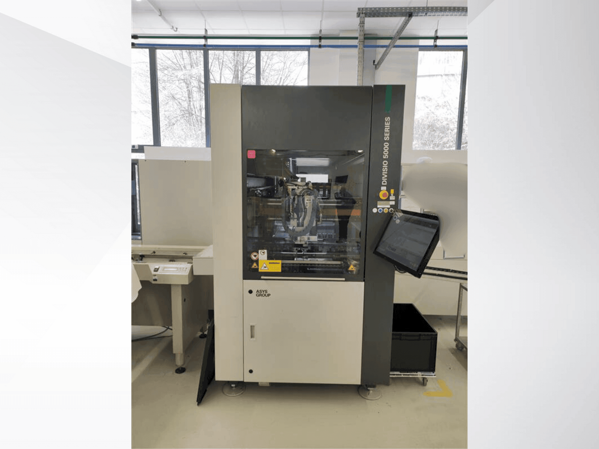 Frontansicht der ASYS Divisio 5100  Maschine
