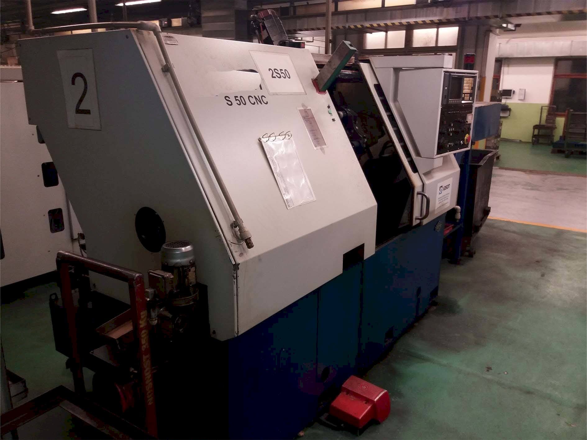 Frontansicht der ZPS S-50 CNC  Maschine