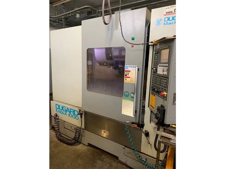 Frontansicht der Dugard									 Eagle 1000  Maschine