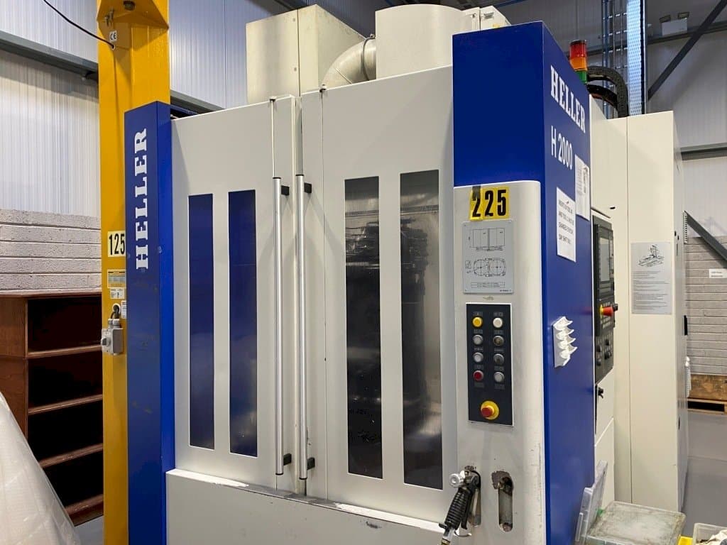 Frontansicht der HELLER H 2000  Maschine