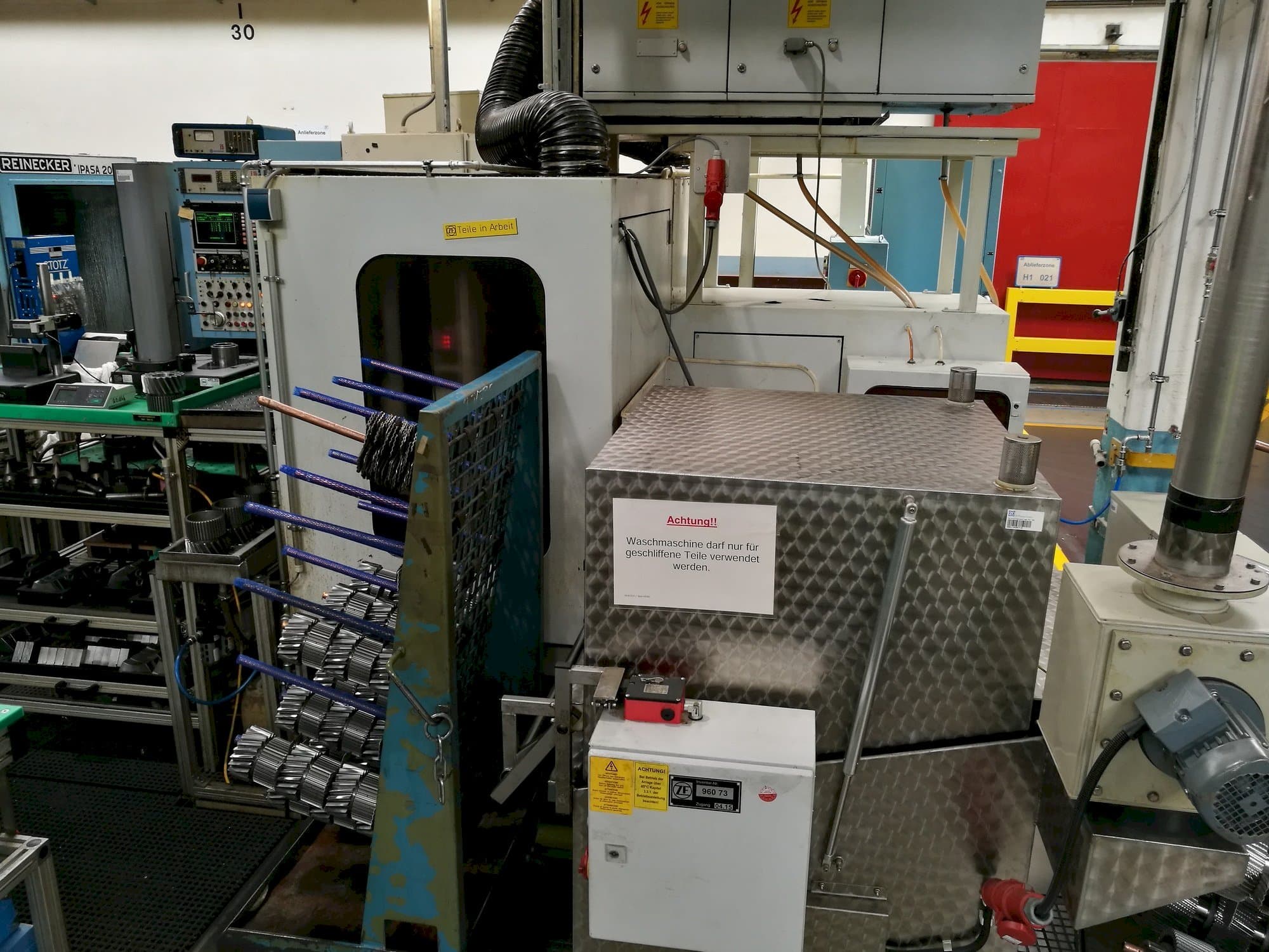 Frontansicht der Pfauter PH 280  Maschine