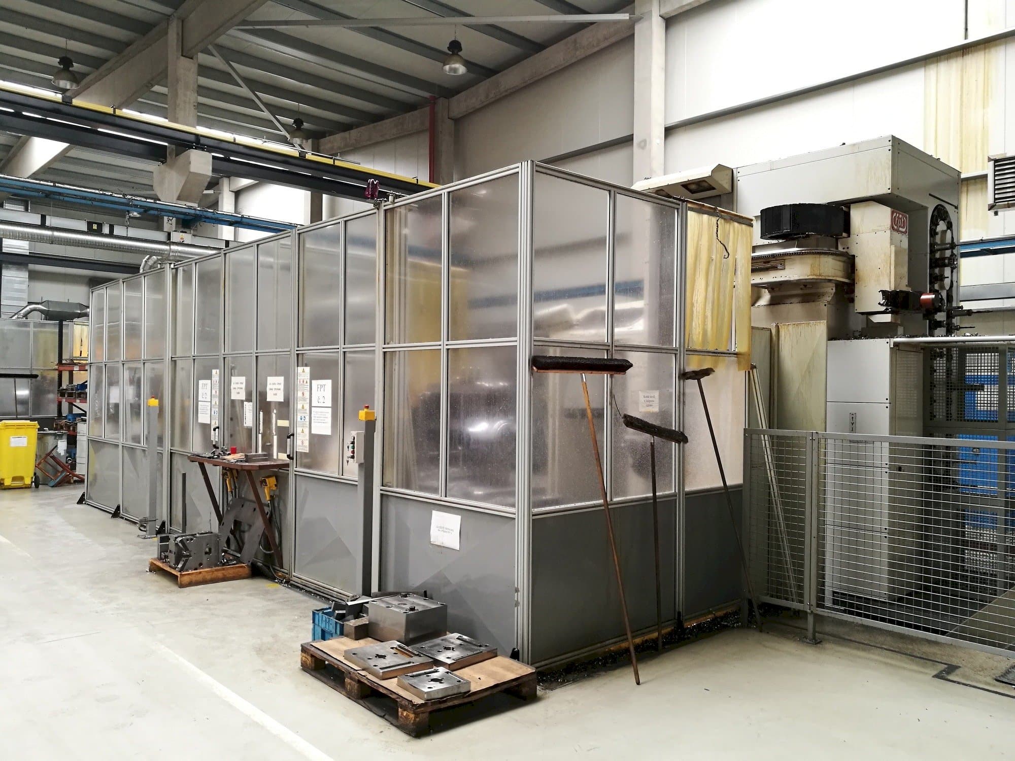 Frontansicht der FPT Area M  Maschine