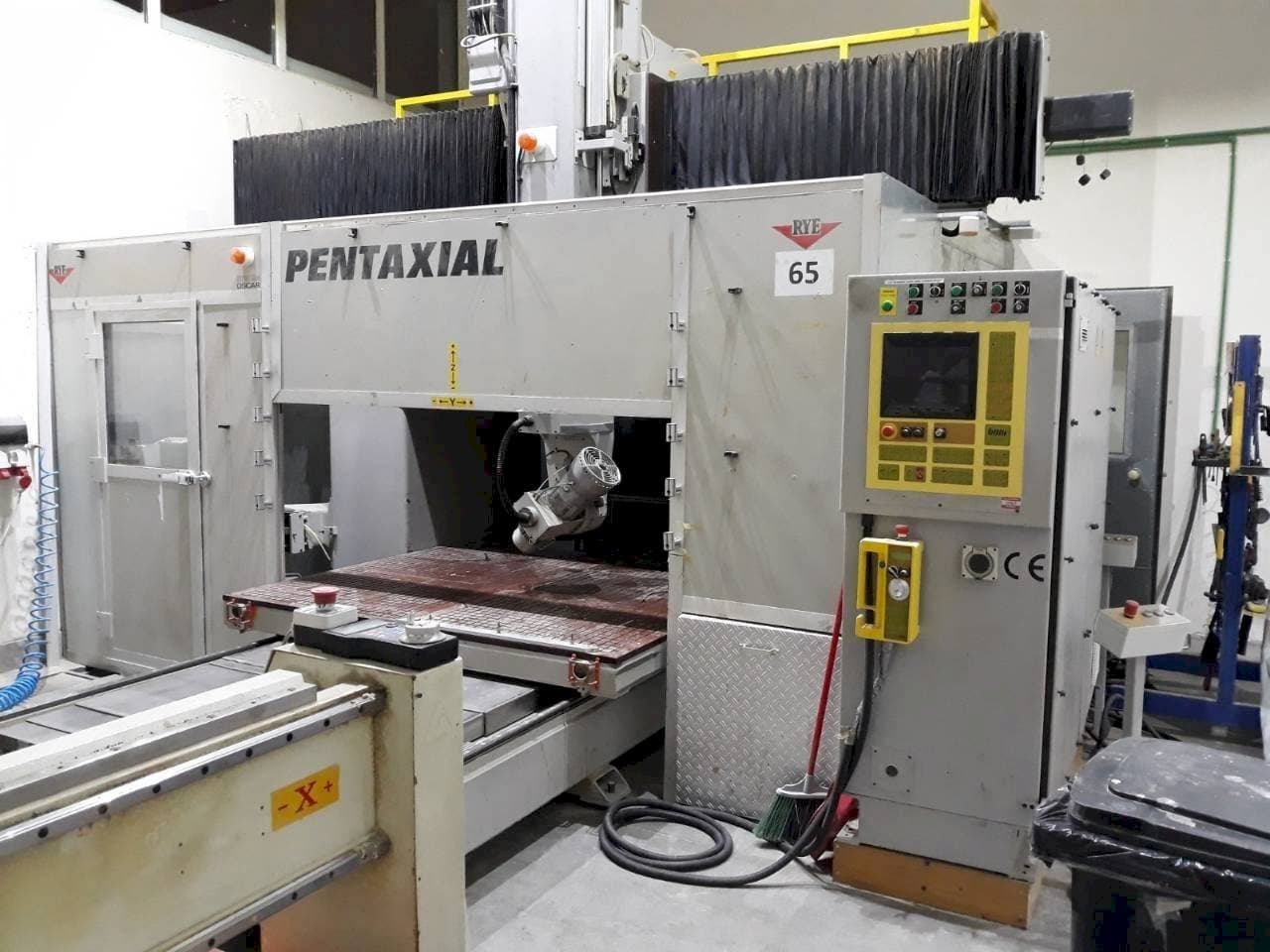 Frontansicht der Rye Pentaxial 1710TP  Maschine