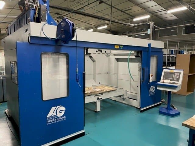 Frontansicht der HG GRIMME GSF 20/10  Maschine