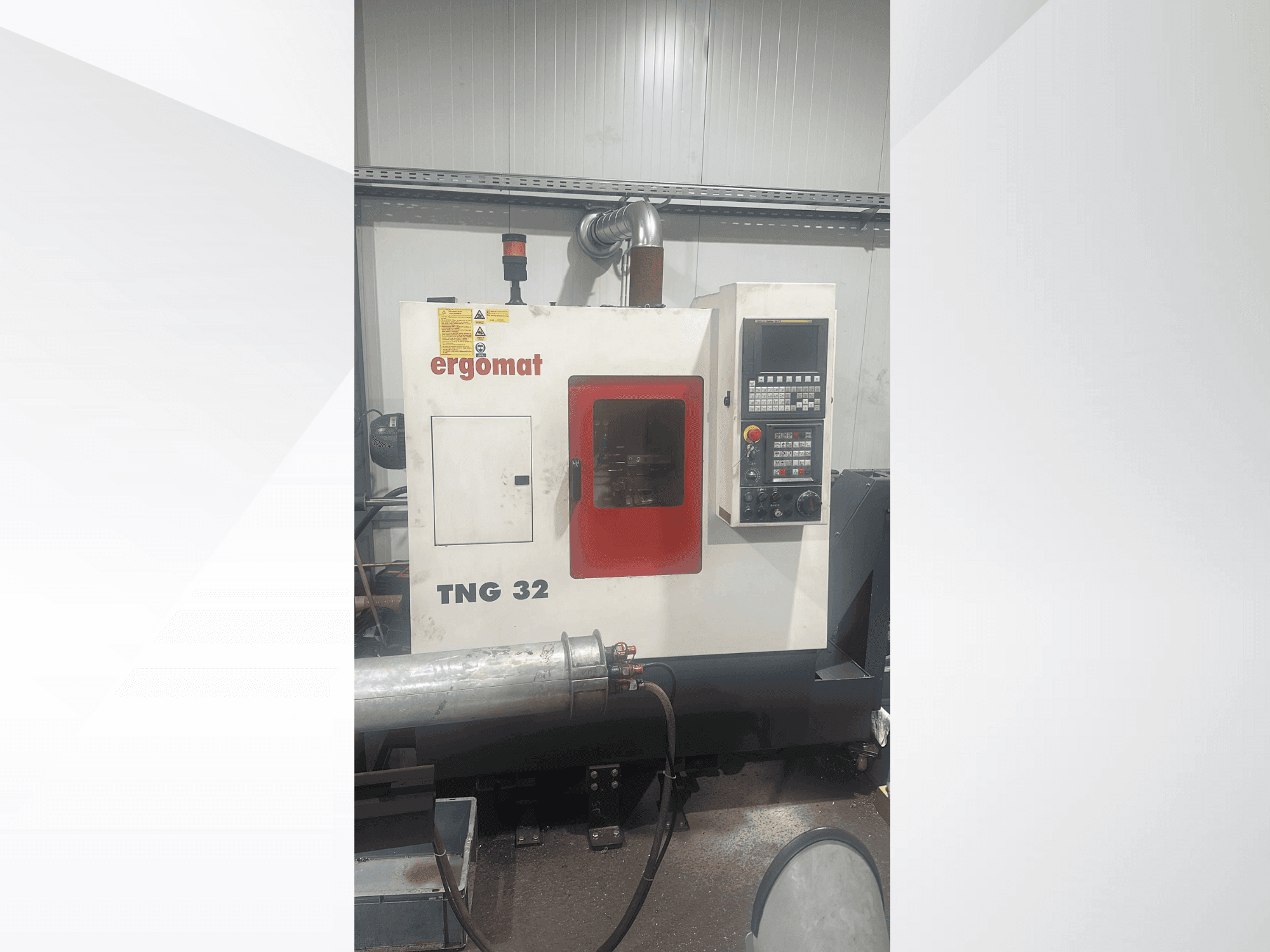 Frontansicht der ERGOMAT TNG 32  Maschine