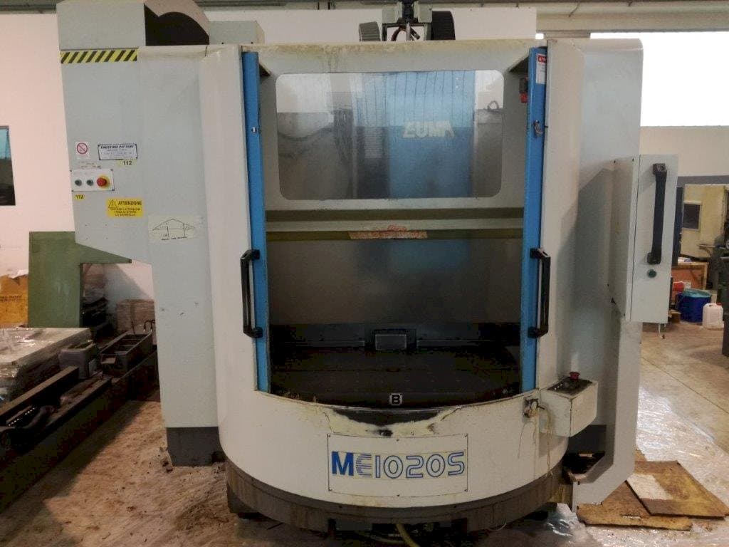 Frontansicht der EUMATECH ME-1020 S  Maschine