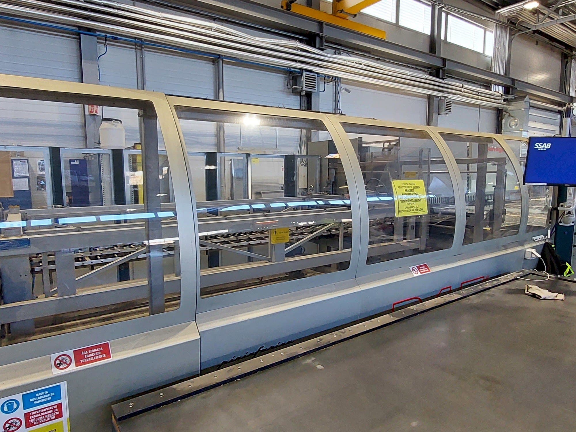 Frontansicht der Salvagnini S4 0929 + P4 line  Maschine