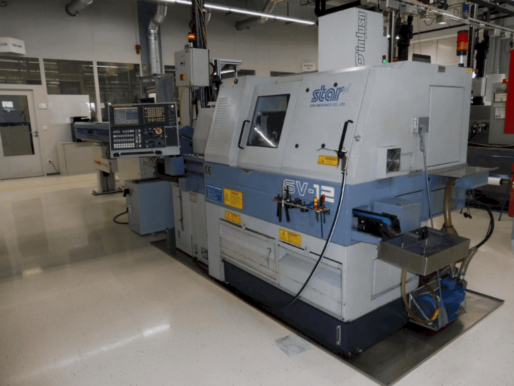 Frontansicht der STAR MICRONICS SV-12  Maschine