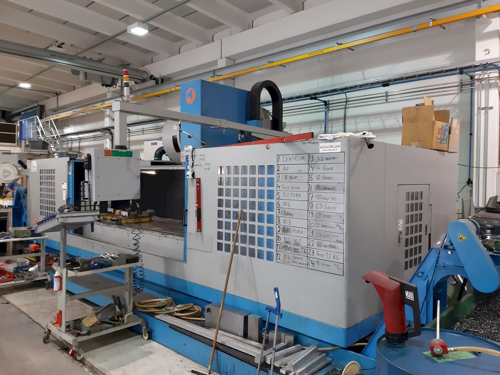 Frontansicht der Takumi V32  Maschine