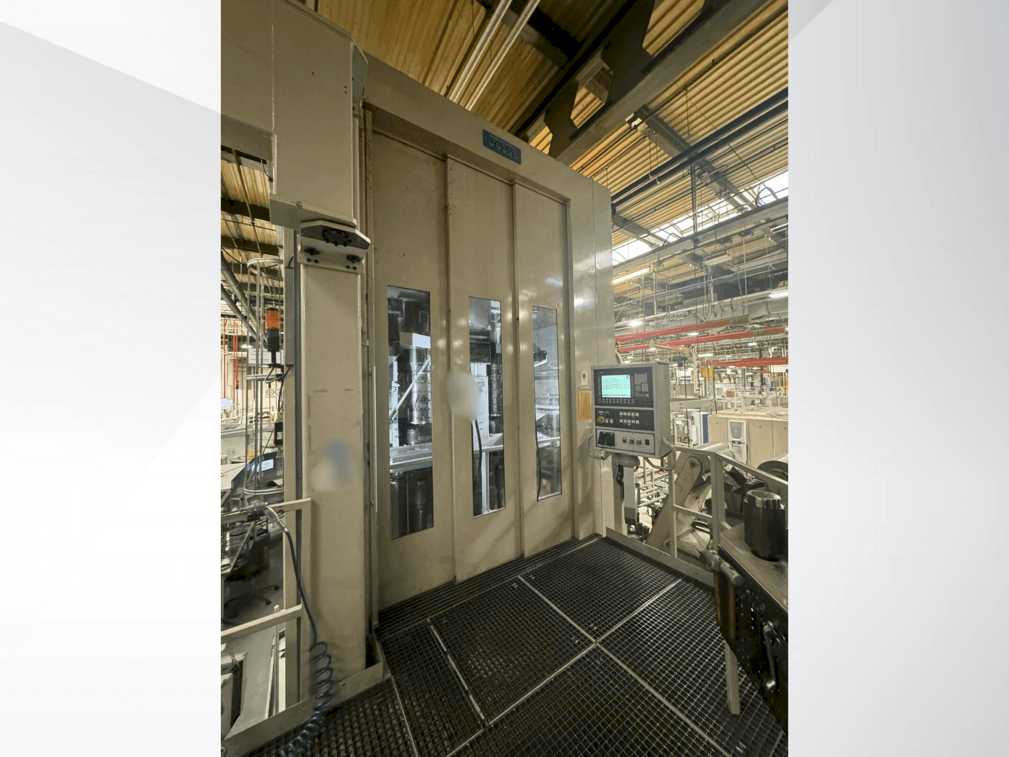 Frontansicht der FORST RTSA 32x1600x630  Maschine