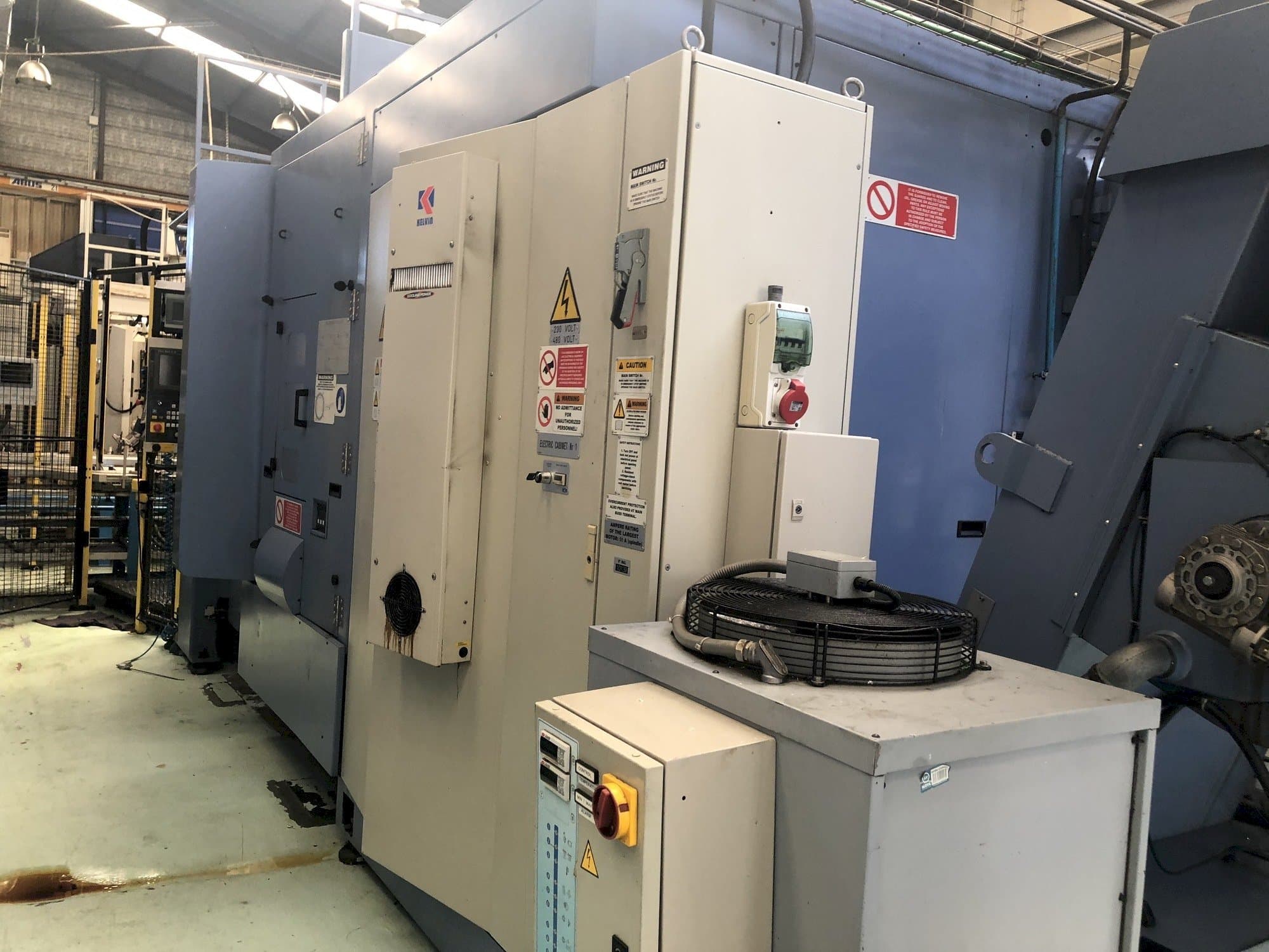 Frontansicht der MCM Clock  Maschine