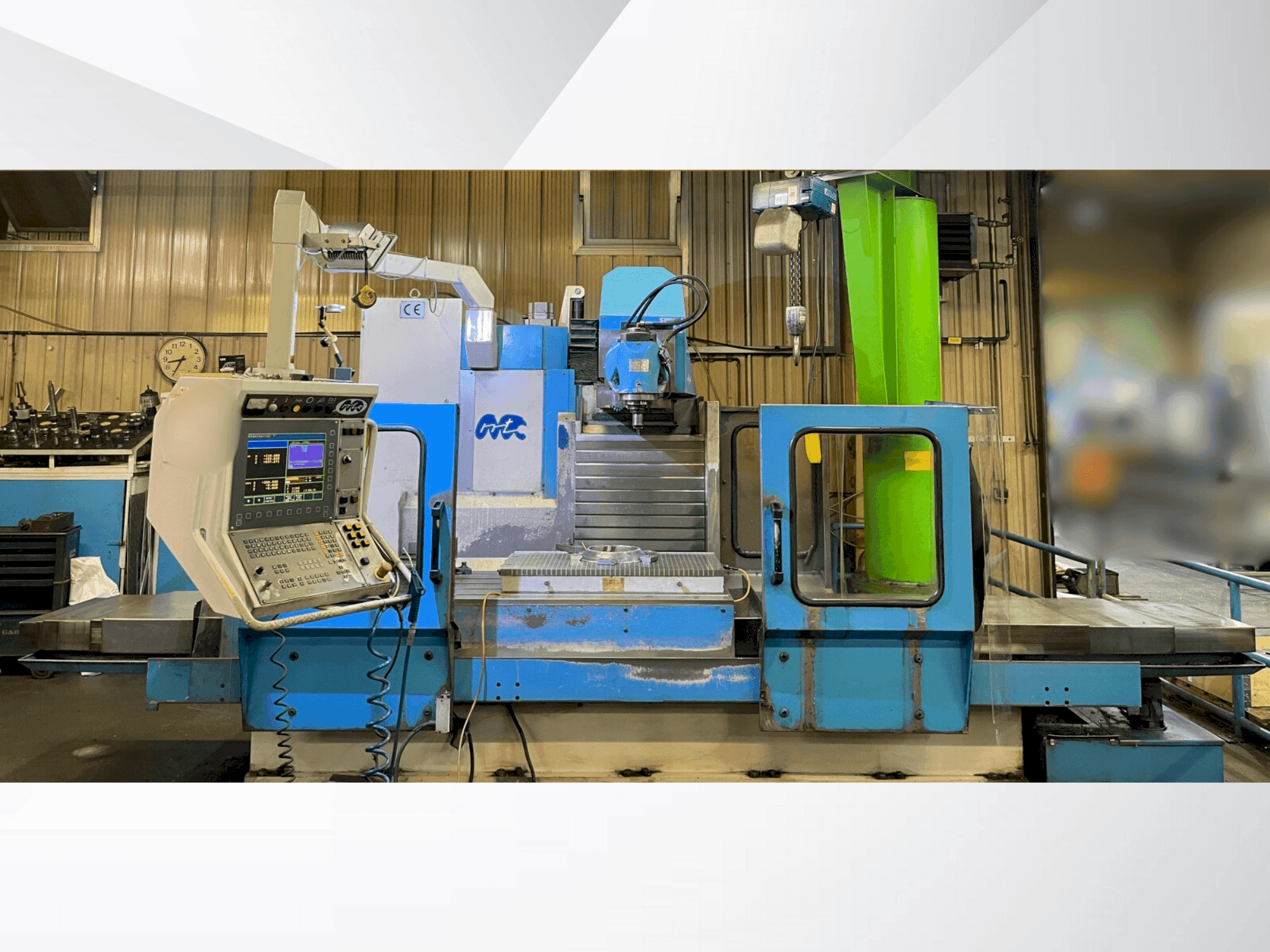 Frontansicht der MTE Kompakt Plus  Maschine