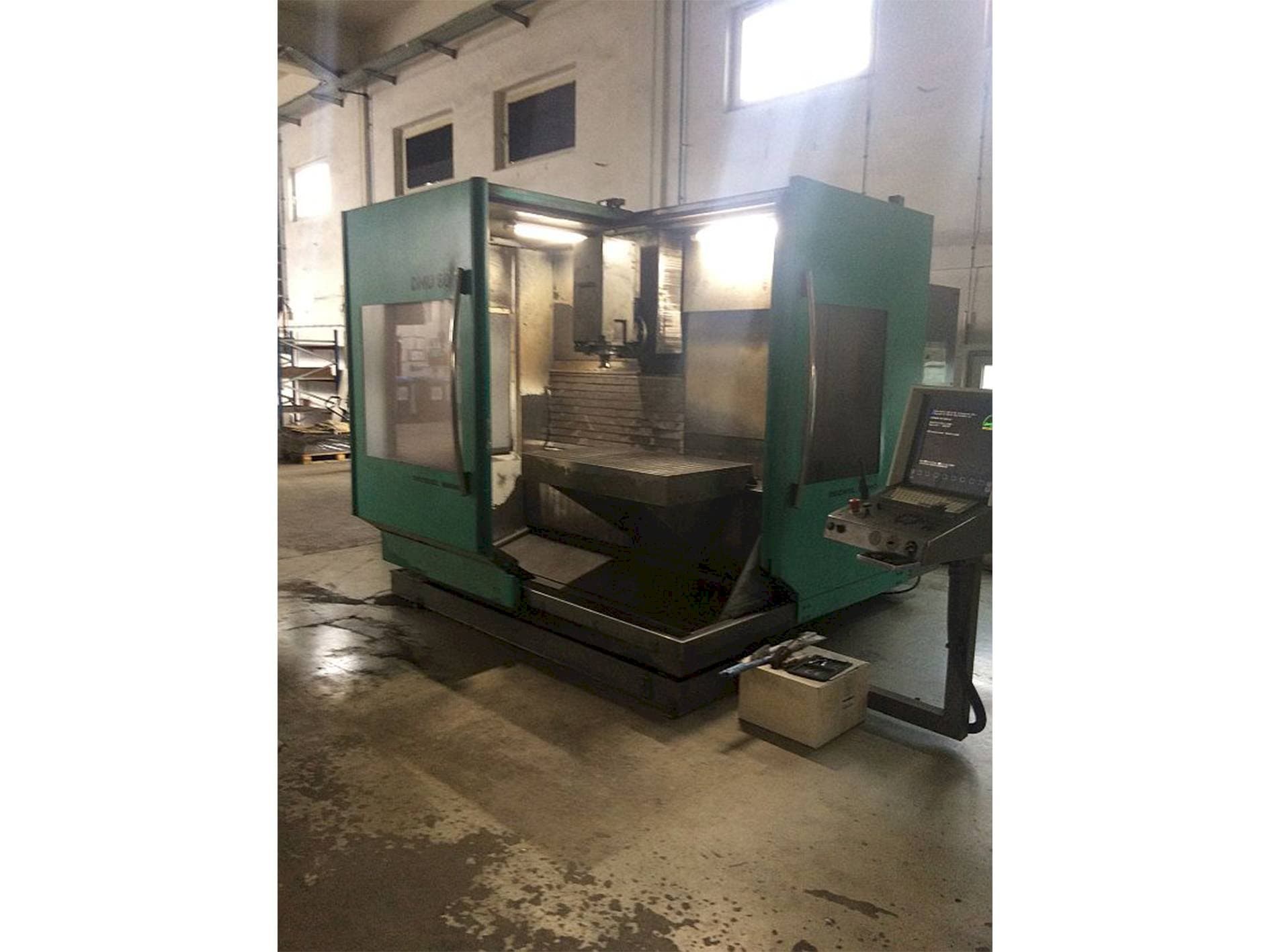 Frontansicht der DMG 80E  Maschine