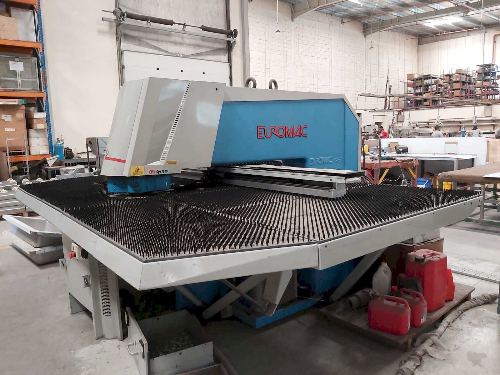 Frontansicht der Euromac MTX INDEX  Maschine