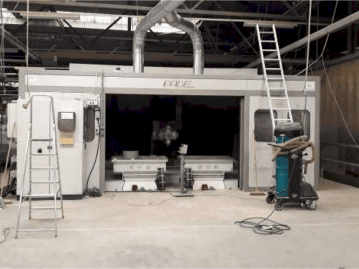 Frontansicht der PADE UNI 5 concept  Maschine