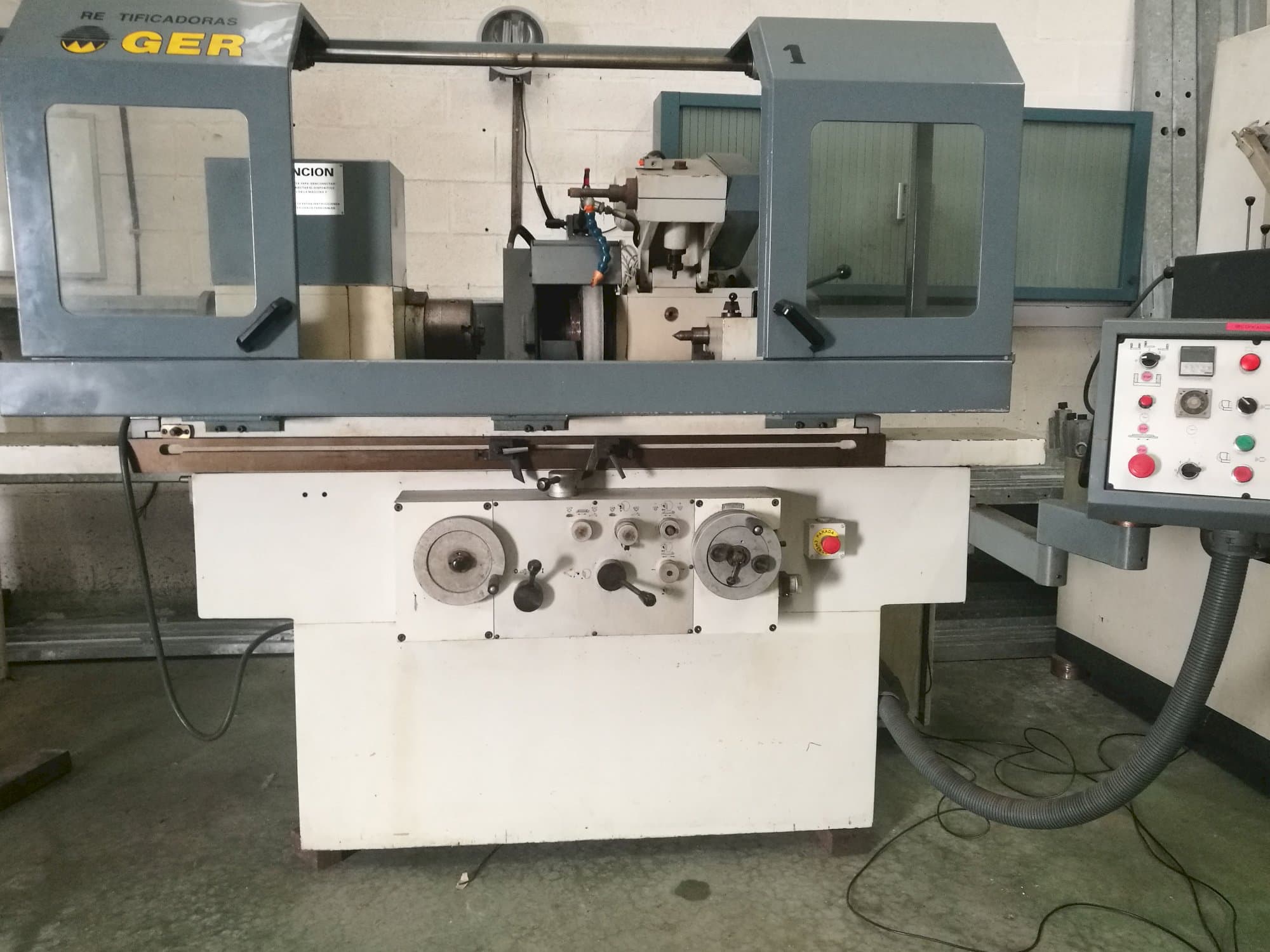 Frontansicht der GER C/600 Maschine