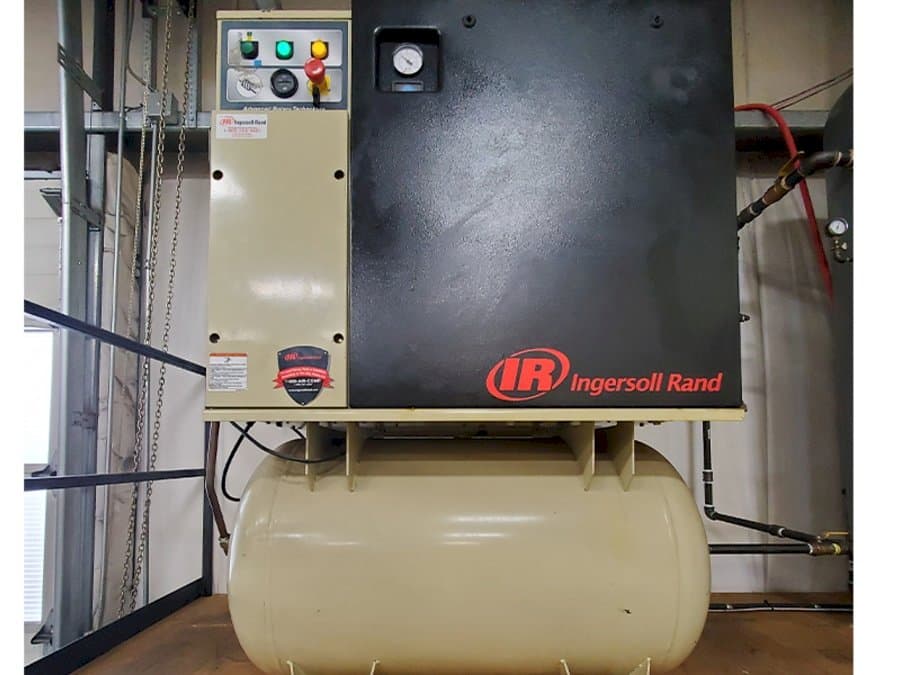 Frontansicht der Ingersoll Rand UP6-15cTAS-125  Maschine