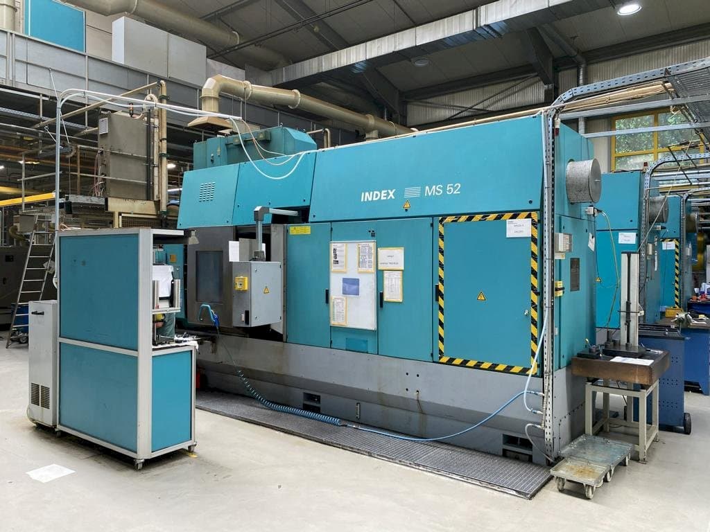 Frontansicht der Index MS 52 G Maschine