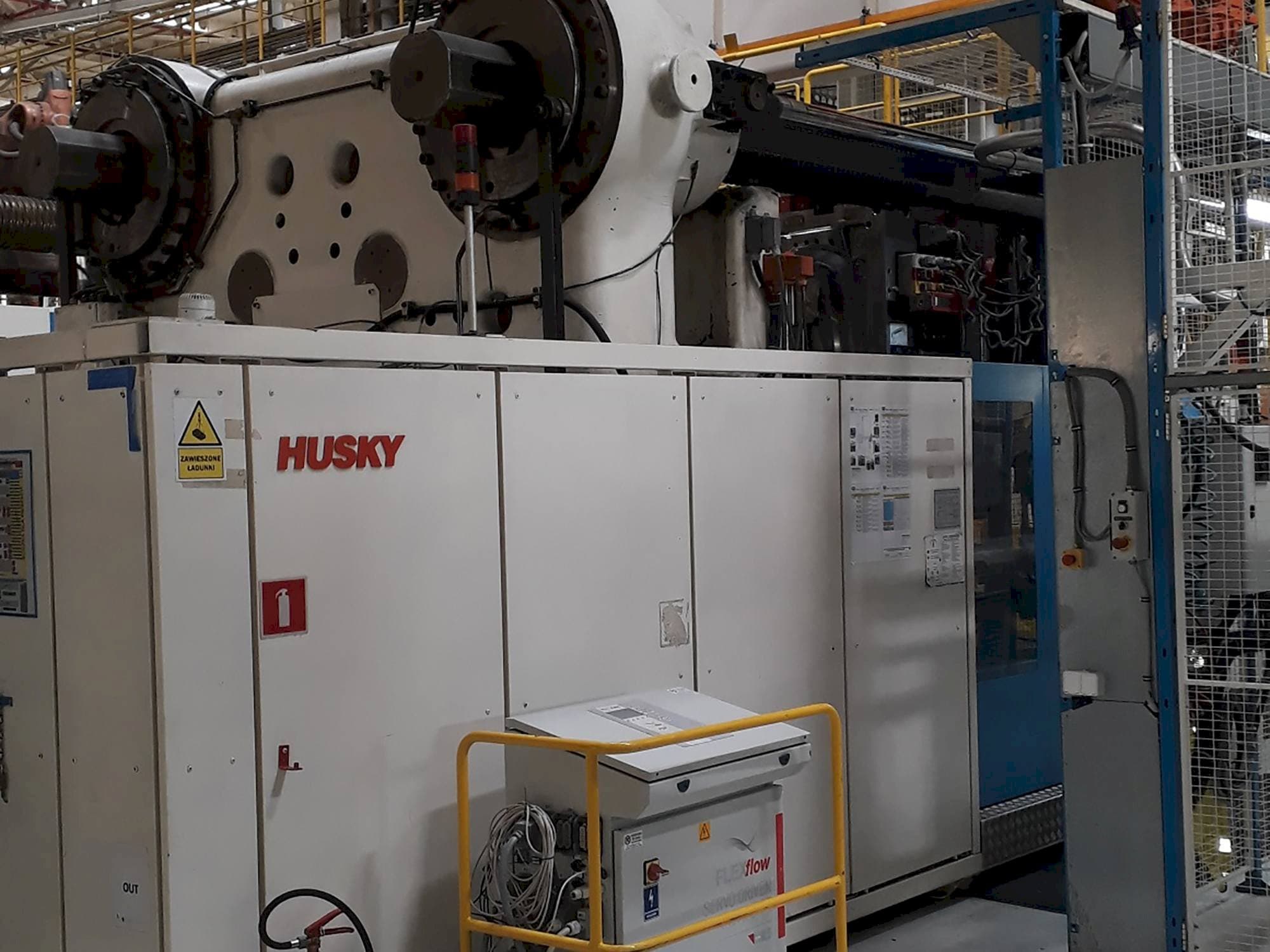 Frontansicht der Husky ELL2350 RS155/145  Maschine