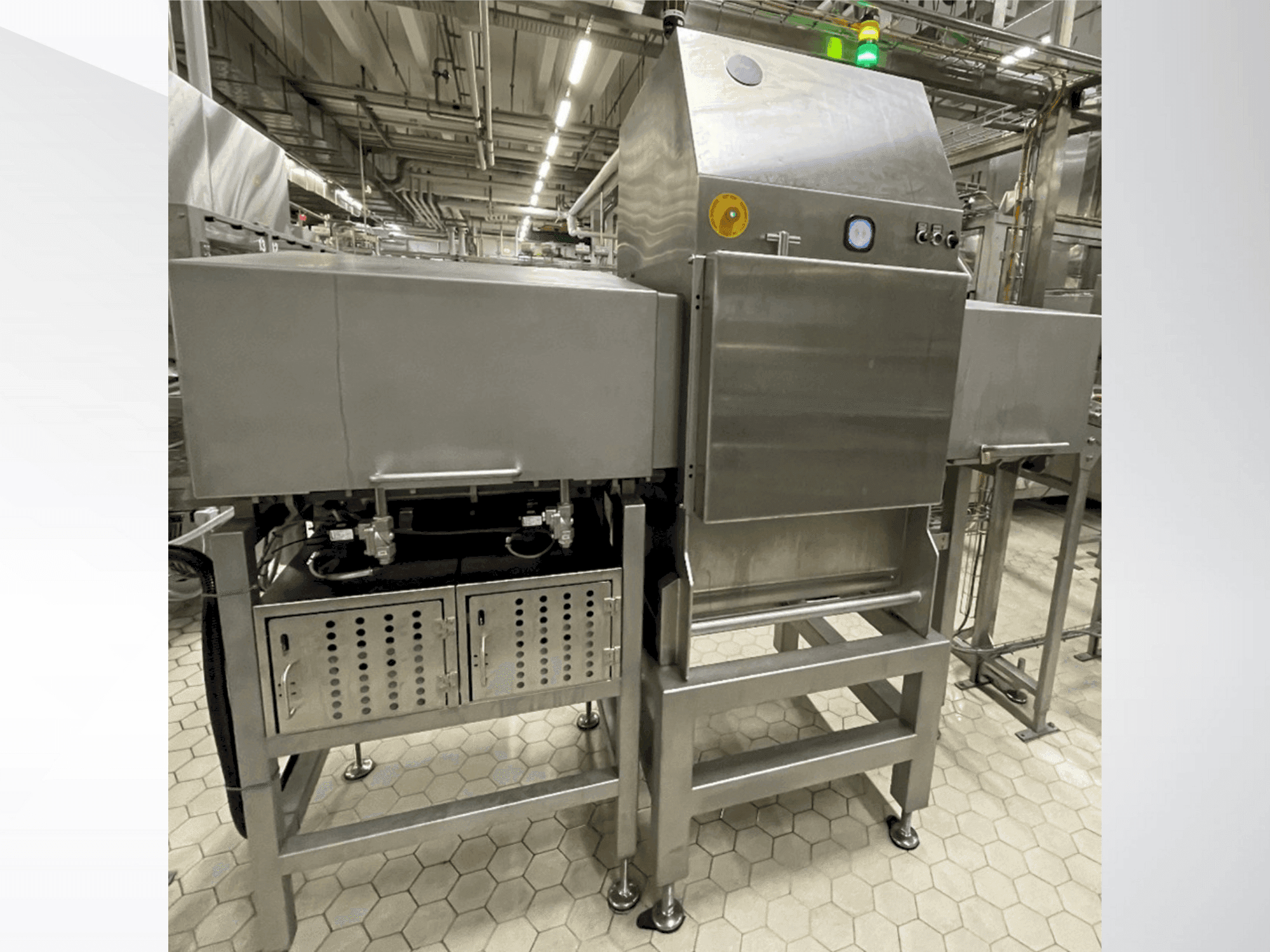 Frontansicht der WIPOTEC SC 30  Maschine