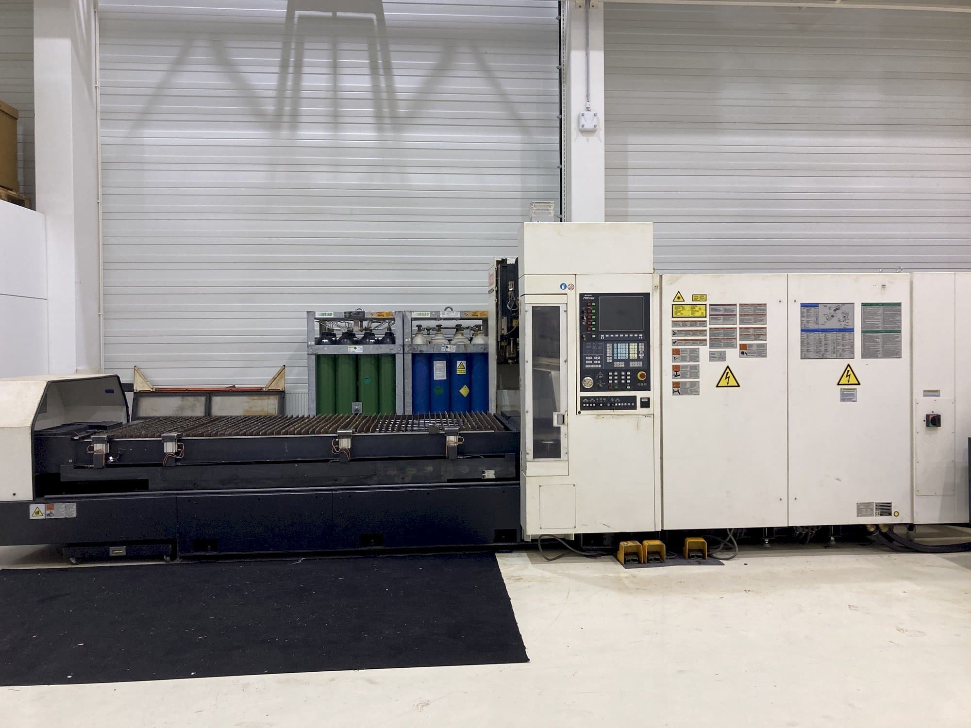 Frontansicht der Mazak Super Turbo-X 510 MK III RTC Maschine