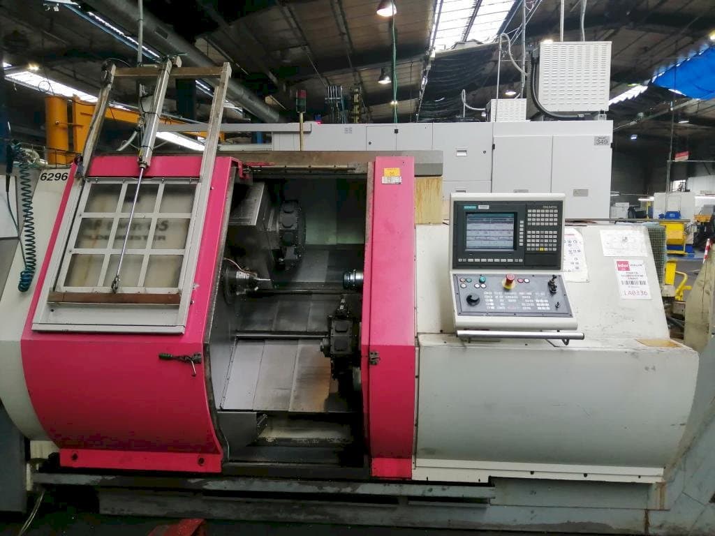Frontansicht der Gildemeister MF twin 65  Maschine