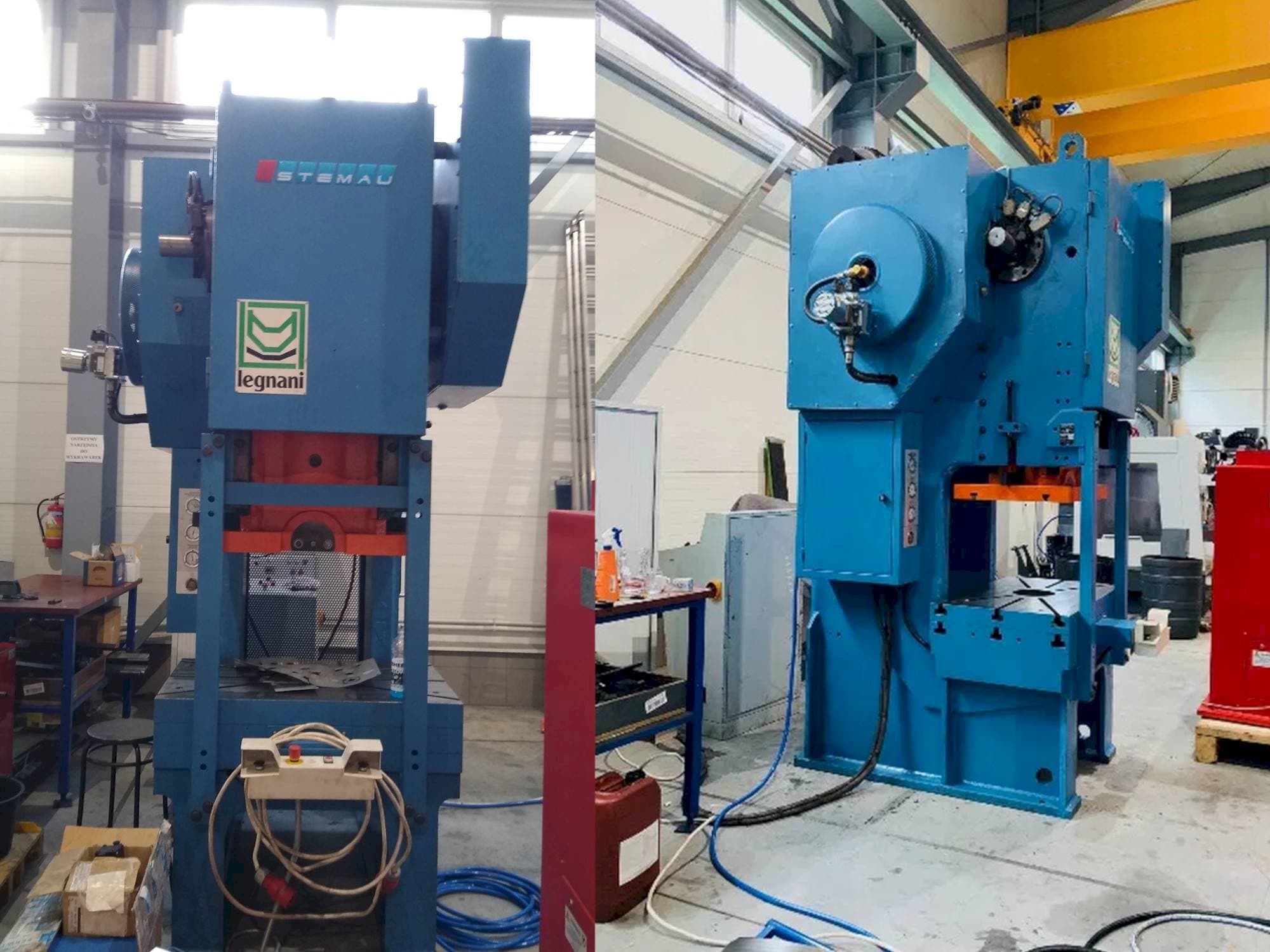 Frontansicht der LEGNANI FACS 160R  Maschine