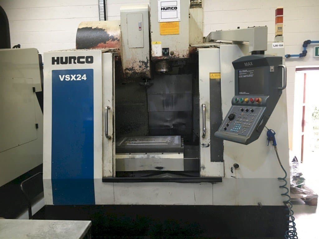 Frontansicht der Hurco VSX24  Maschine