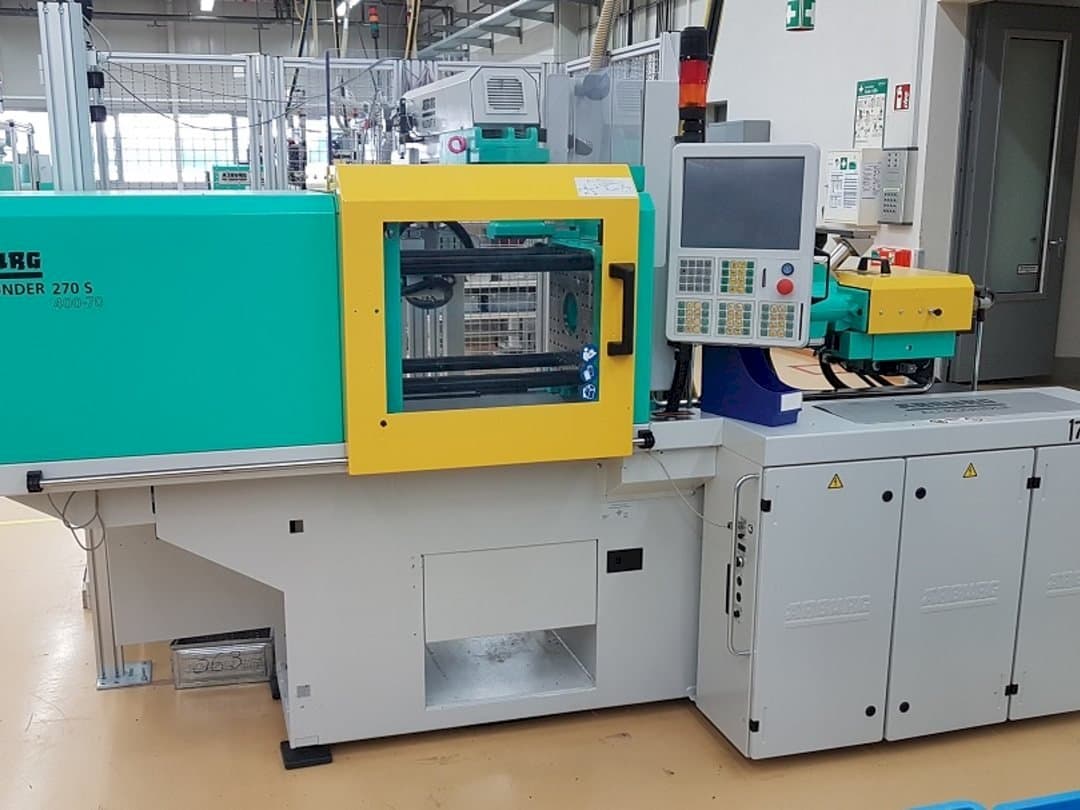 Frontansicht der Arburg SGM 270 S 400-70  Maschine