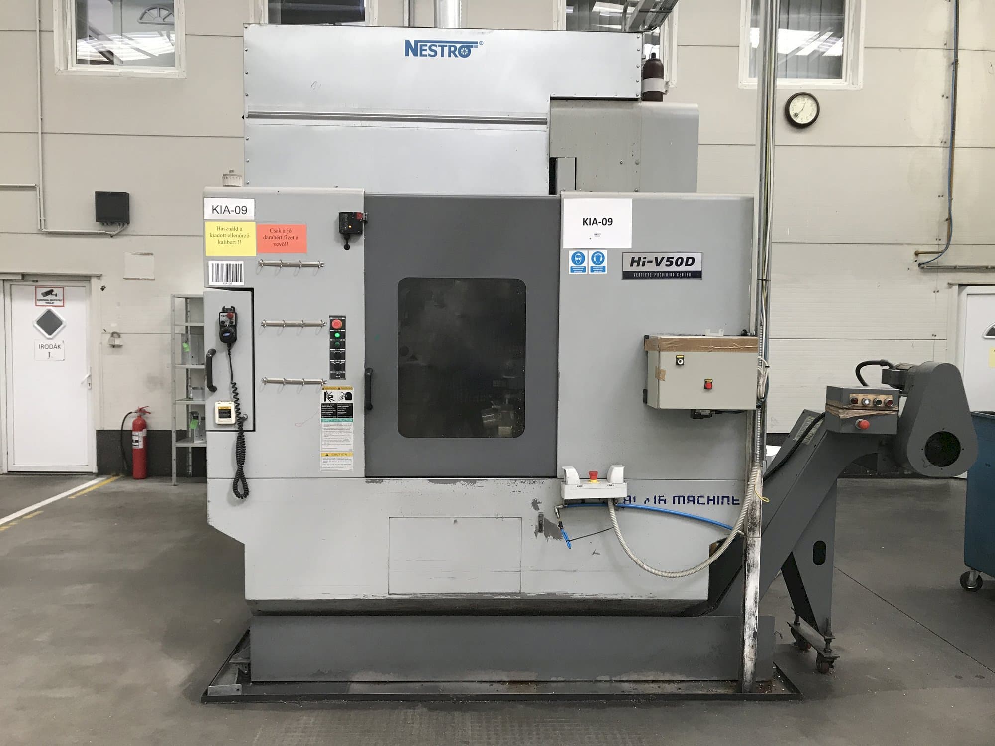 Frontansicht der Hyundai Kia Hi V50D  Maschine