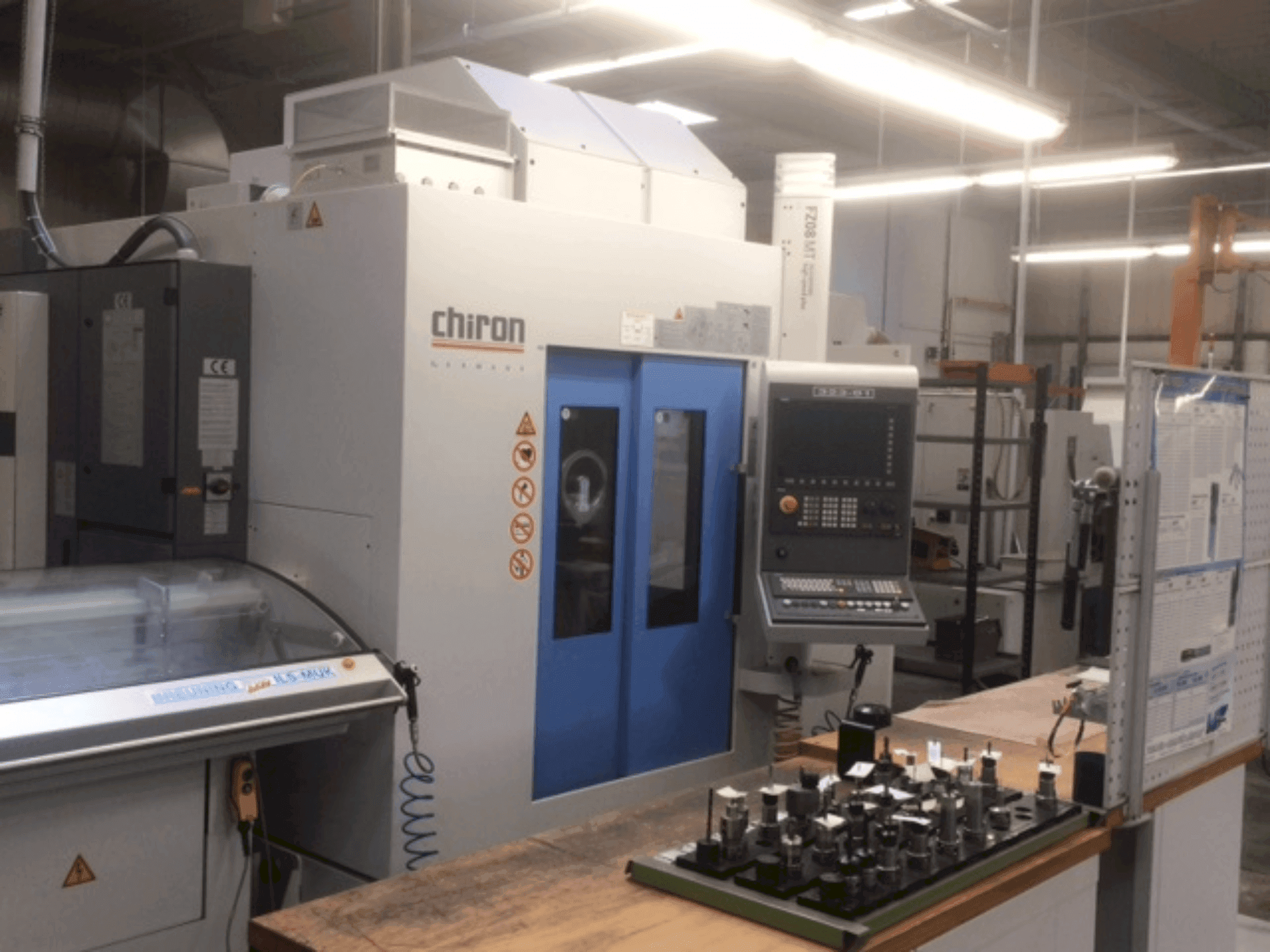 Frontansicht der CHIRON FZ08 MT (2011)  Maschine