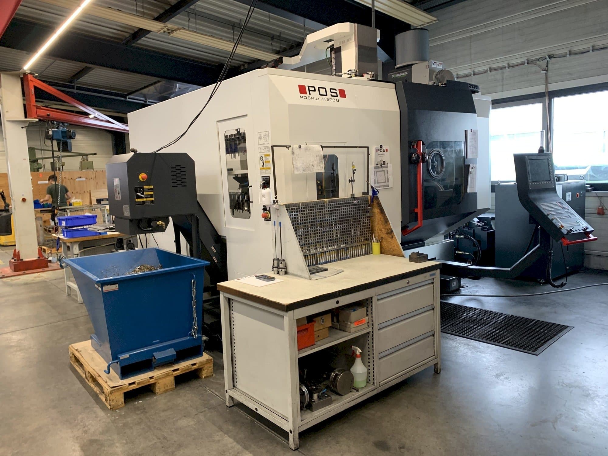 Frontansicht der POSmill H 500 U  Maschine