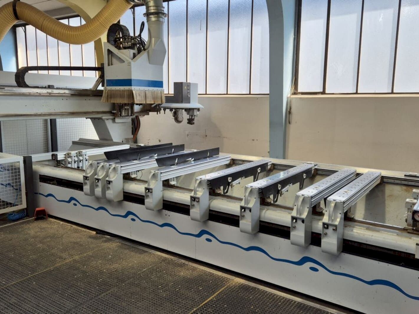 Frontansicht der HOMAG Optimat BAZ 211  Maschine