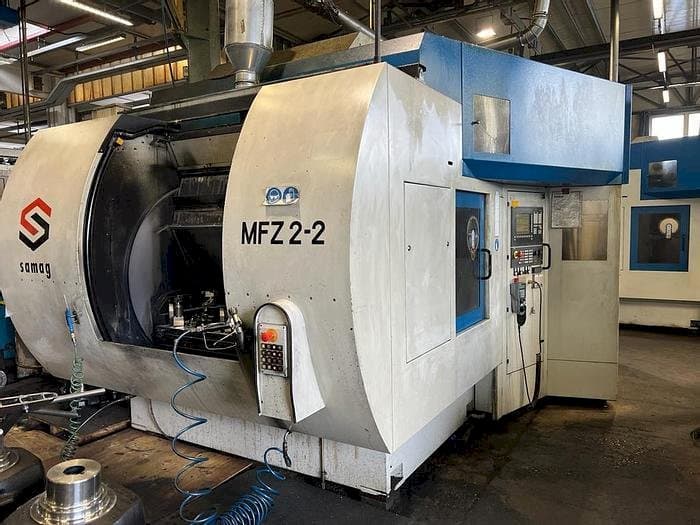Frontansicht der SAMAG MFZ 2-2 Maschine