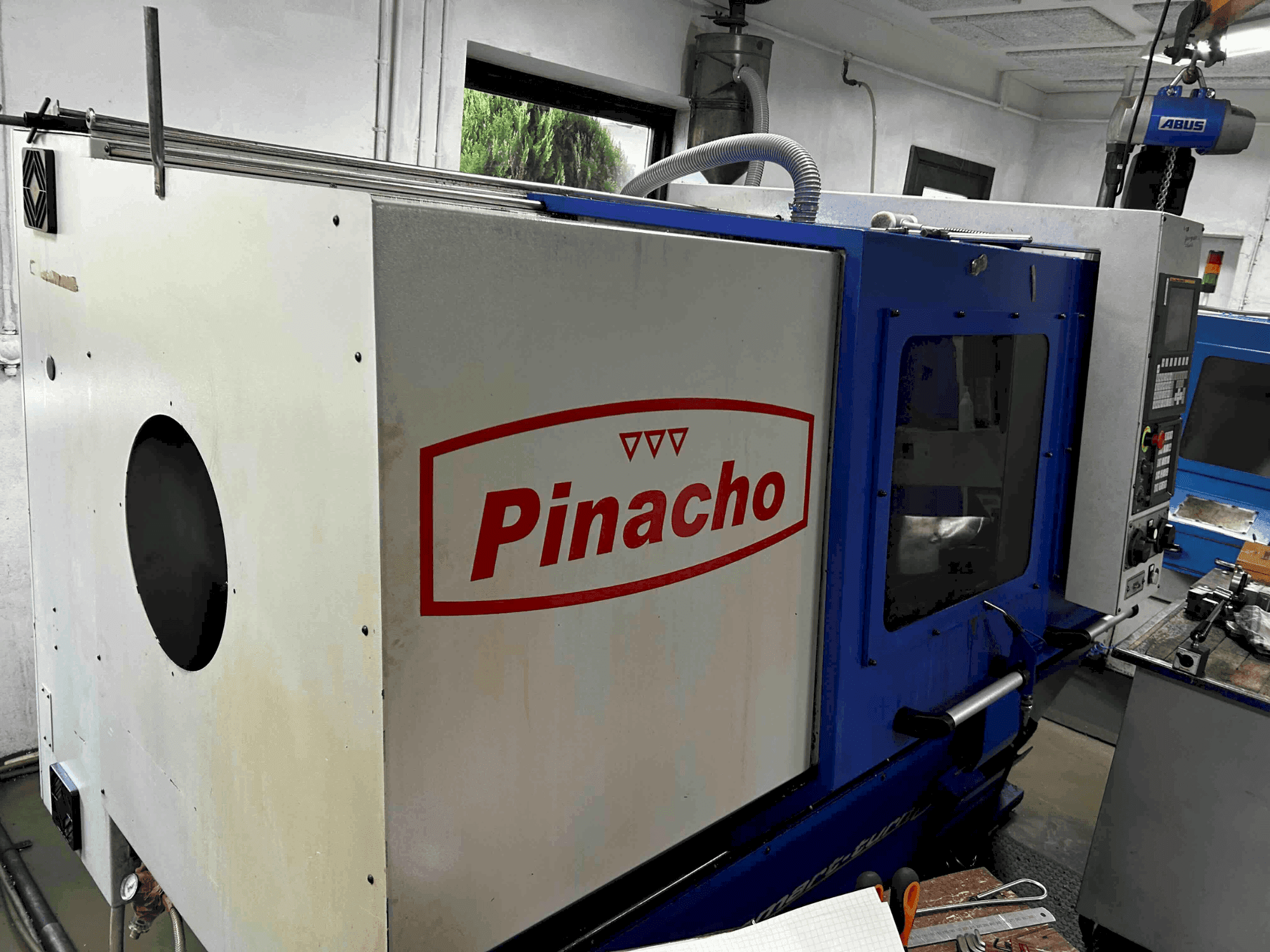Frontansicht der Pinacho SMART 360  Maschine