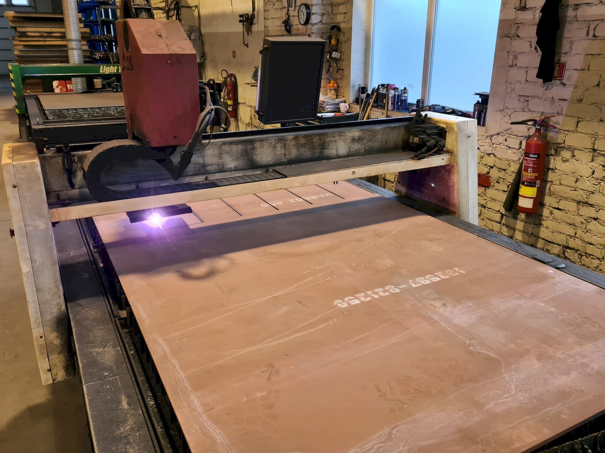 Frontansicht der Baykal BPH 1503 COMPACT  Maschine