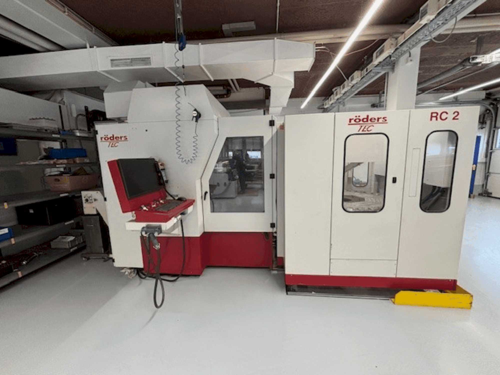 Frontansicht der RÖDERS RPX 500  Maschine