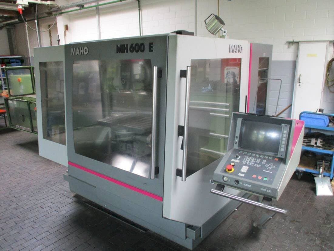 Frontansicht der MAHO MAHO 600 E  Maschine