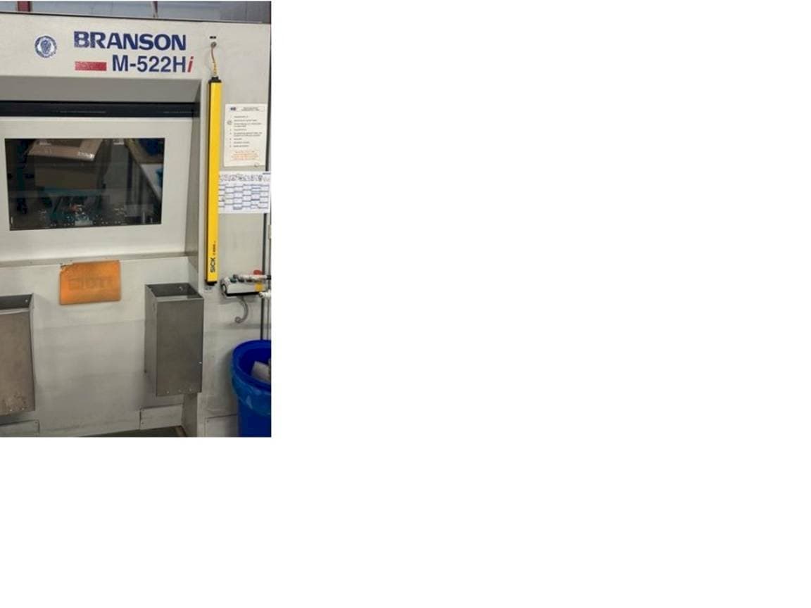 Frontansicht der BRANSON M-522Hi (2010)  Maschine