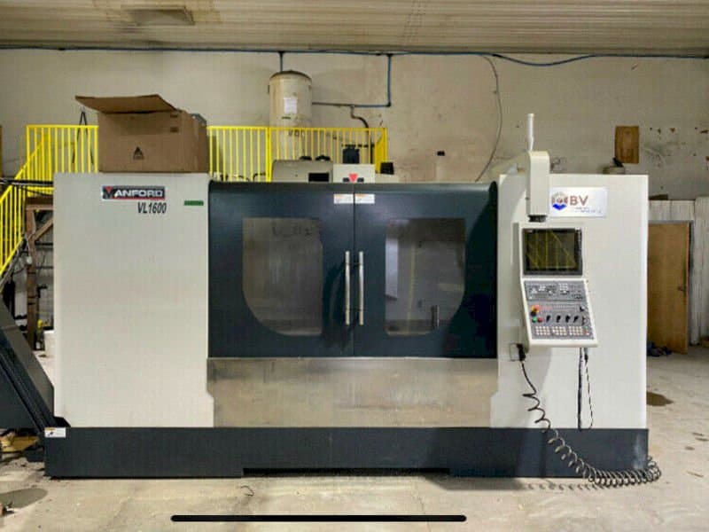 Frontansicht der Manford VMC VL-1600  Maschine